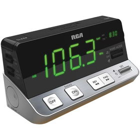 alarm button big clock