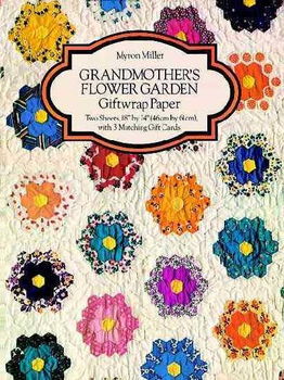 Grandmother's Flower Garden Giftwrap Paper