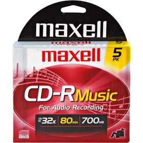 32x CD-R For Music - 5 Packcdr 