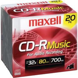 32x CD-R For Music - 20 Packcdr 