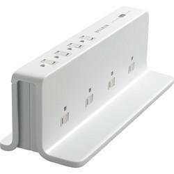 8-Outlet Compact Surge Protector With Phone/Modem Protectionoutlet 