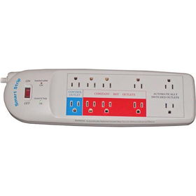 10-Outlet Energy Saving Surge Protectoroutlet 