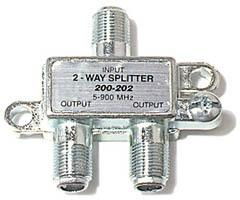 Mini 5-900MHz Coax Splitter - 2-Waymhz 