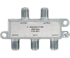 5-900MHz Coax Splitters - 4-Waymhz 