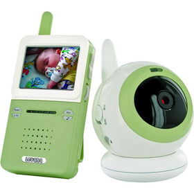 Interference-Free Digital Wireless Video Monitor with Night Light Lullaby Camera