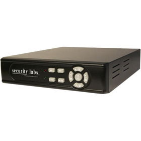 4-Channel Multiplexed 160GB DVR with Motion Detection