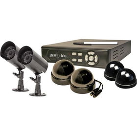 Multiplexed DVR Surveillance System With Built In Internet Remote Viewing