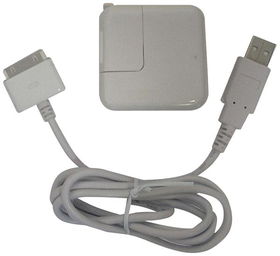 MICRO ACCESSORIES APL-2340-01 USB AC ADAPTER WITH IPOD