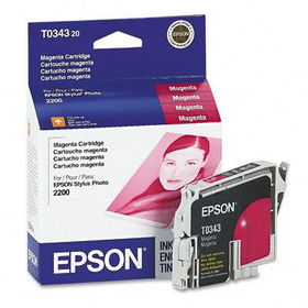 T034320 Ink, 440 Page-Yield, Magentaepson 