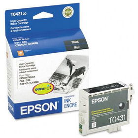 T043120 DURABrite High-Yield Ink, 950 Page-Yield, Blackepson 