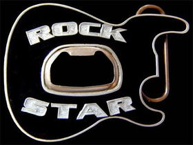 Rock Star Belt Buckle - Blackrock 