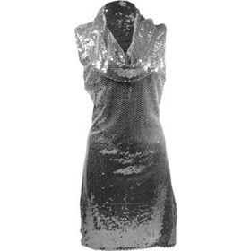 Cool Silver Sequined XOXO Ladies Dress Case Pack 21