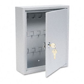 Buddy Products 12832 - Key Cabinet, 28-key, Steel, Platinum, 10 x 3 x 12