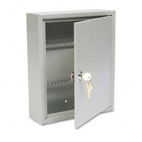 Buddy Products 1606 - Recycled Steel Locking Key Cabinets, 60-key, Steel, Putty, 10 x 3 x 12