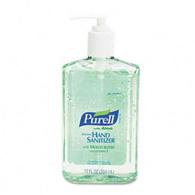 Purell 963912EA - Instant Hand Sanitizer w/Aloe, 12-oz. Pump Bottlepurell 