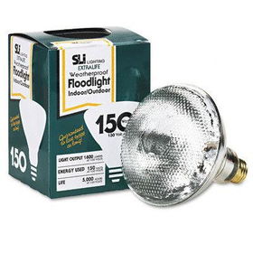 SLI Lighting 63051 - Incandescent Bulb, 150 Watts