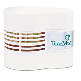 TimeMist 321740TM - Continuous Fan Fragrance Dispenser, 4-1/2 x 3 x 3-3/4, White