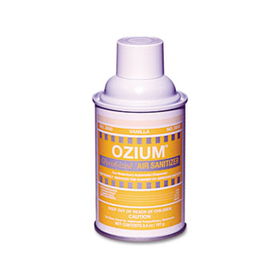 TimeMist 53131CWDEA - Ozium Glycolized Air Sanitizer, Vanilla, 6.4 oz Can