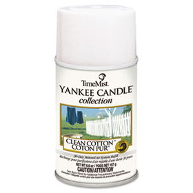 Yankee Candle Air Freshener Refill, Clean Cotton, 6.6oz Aerosol