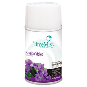 TimeMist 332962TMCAEA - Metered Fragrance Dispenser Refill, Passion Violet 5.3 oz Aerosol Cantimemist 