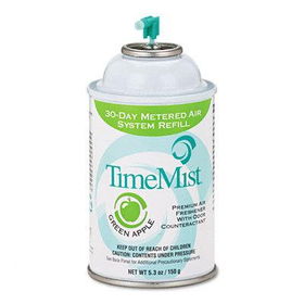 TimeMist 332516TMCAEA - Metered Fragrance Dispenser Refill, Green Apple 5.3 oz Aerosol Cantimemist 