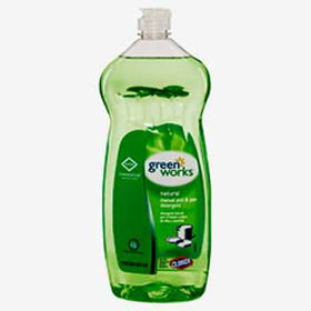 Green Works Natural Dishwashing Liquid, Bottle Case Pack 8green 