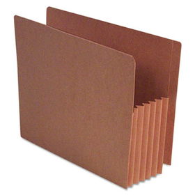 S J Paper S11620 - 5-1/4 Inch Expansion File Pockets, Straight Cut, Redrope, Letter, Red, 10/Boxpaper 