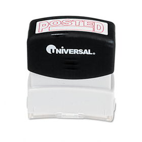 Message Stamp, POSTED, Pre-Inked/Re-Inkable, Reduniversal 