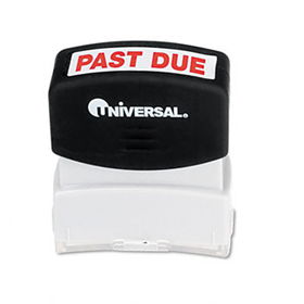 Message Stamp, PAST DUE, Pre-Inked/Re-Inkable, Reduniversal 