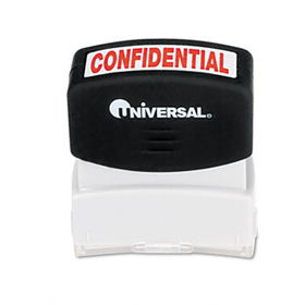 Message Stamp, CONFIDENTIAL, Pre-Inked/Re-Inkable, Reduniversal 