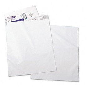 Redi-Strip Poly Mailer, Side Seam, 14 x 19, White, 100/Packquality 