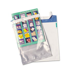 Redi-View Poly Mailer, Redi-Strip, Side Seam, 9 x 12, Clear, 100/Pack