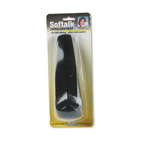Softalk 101 - Standard Telephone Shoulder Rest, 7 Long x 2w x 2-1/2h, Blacksoftalk 