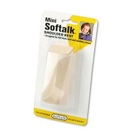 Softalk 305 - Mini Softalk Telephone Shoulder Rest, 4-1/2 Long x 1-3/4w x 2h, Ivorysoftalk 