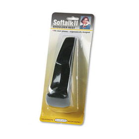 Softalk 801 - ii Telephone Shoulder Rest, 6-1/2 Long x 2w x 2-1/2h, Black