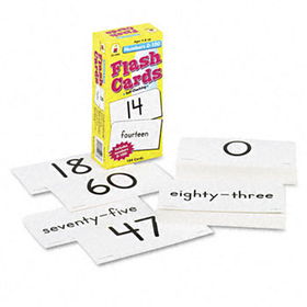 Carson-Dellosa Publishing CD3904 - Flash Cards, Numbers 0-100, 3w x 6h, 104/Packcarson 