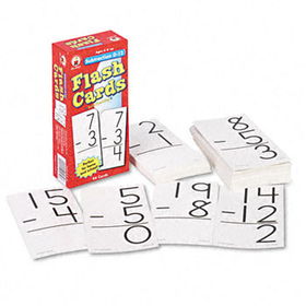 Flash Cards, Subtraction Facts 0-12, 3w x 6h, 94/Packcarson 