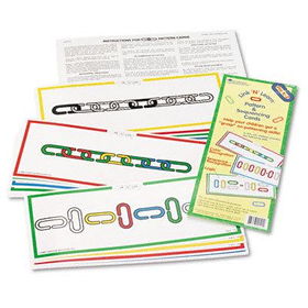 Learning Resources LER0157 - Link 'N' Learn Activity Cards, 11 1/2 x 4 1/2, 16 Cards/Setlearning 