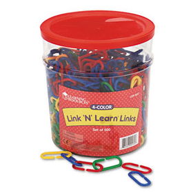 Learning Resources LER0257 - Link N Learn Links, Math Manipulatives, for Grades Pre-K-4learning 