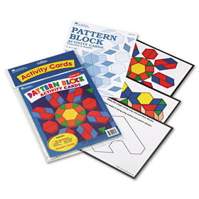 Intermediate Pattern Block Design Cards, for Grades 2-6learning 