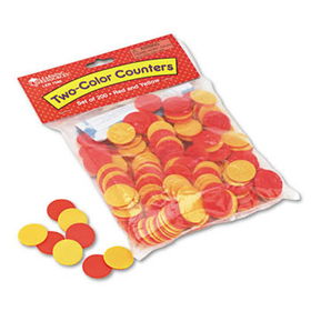 Two-Color Counters, Math Manipulatives, for Grades K-6, 200/Setlearning 