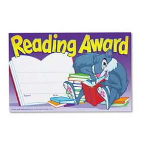 TREND T81002 - Recognition Awards, Reading, 8-1/2w x 5-1/2h, 30/Pack