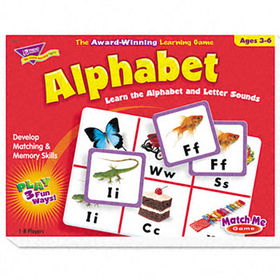 Alphabet Match Me Puzzle Game, Ages 4-7trend 