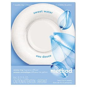 Method 00593 - Aroma Ring, Sweet Water, One Reusable Ring, Two Fragrance Discsmethod 