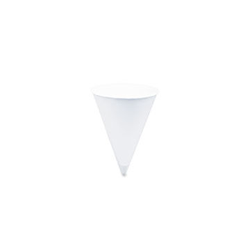 SOLO Cup Company 4BR - Cone Water Cups, Cold, Paper, 4 oz., White, 200/Pack