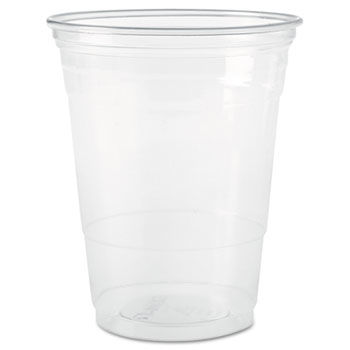 SOLO Cup Company TP10CT - Plastic Party Cold Cups, 10 oz., Clear, 20 Bags of 50/Cartonsolo 