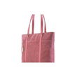 Pink Suede Tote