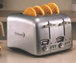 DeLonghi RT400 Retro 4 Slice Toaster 72.05