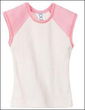 Toddler Baby Ribbed Raglan Cap Sleeve T-Shirt