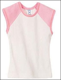 Toddler Baby Ribbed Raglan Cap Sleeve T-Shirttoddler 